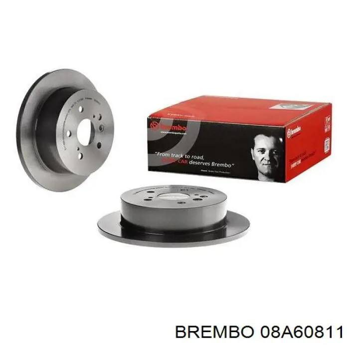 Гальмівні диски 08A60811 Brembo