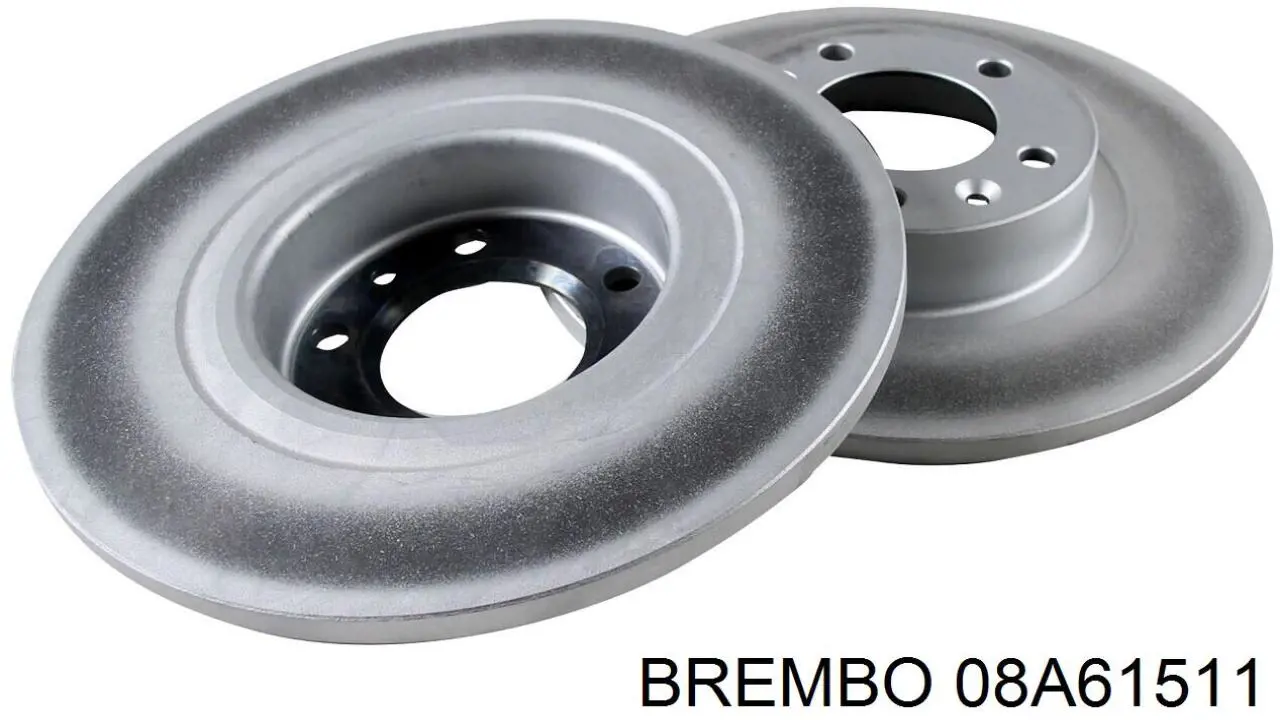 Купити 08A61511 Brembo Диск заднього гальма