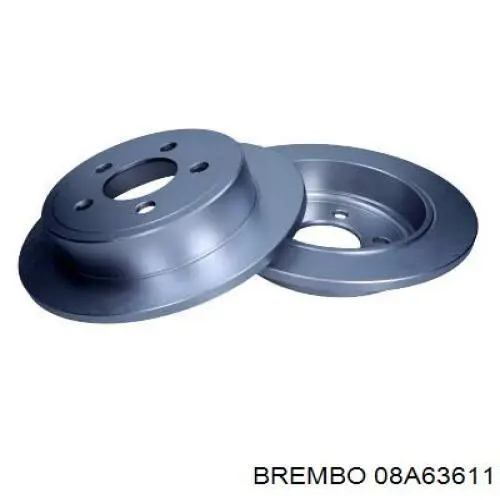 Гальмівні диски 08A63611 Brembo
