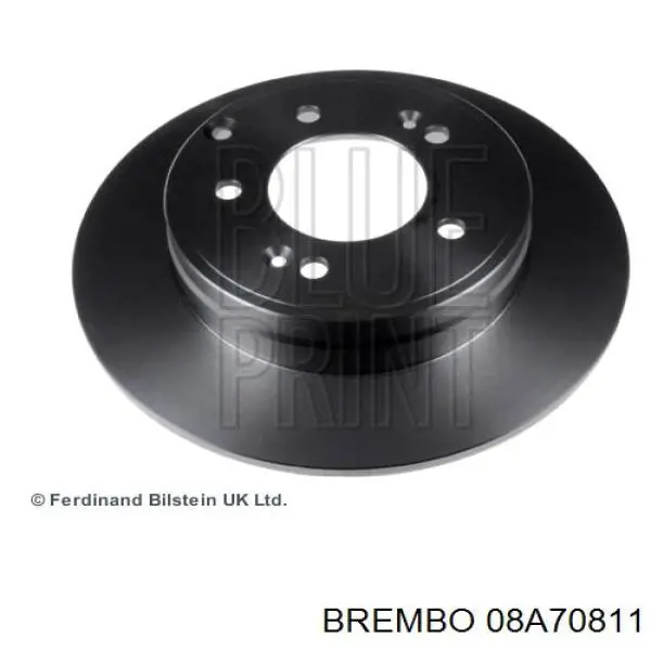 08A70811 Brembo Дискові гальма