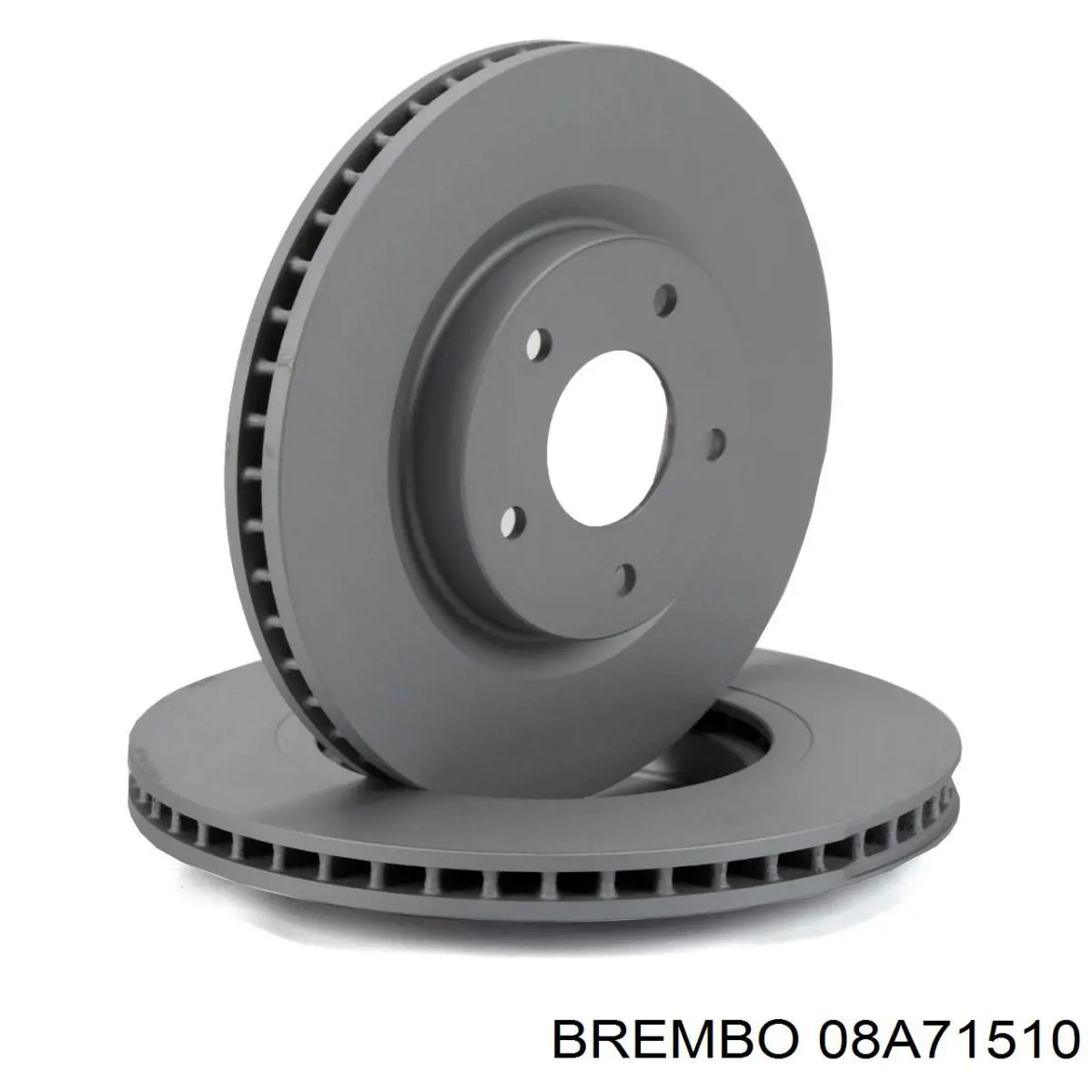 Диск гальмівний задній Brembo 08A71510