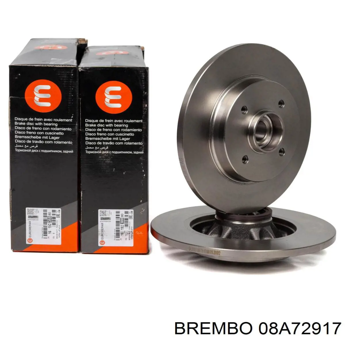 Задні дискові гальма Brembo 08A72917 ціна, від 110.84 USD