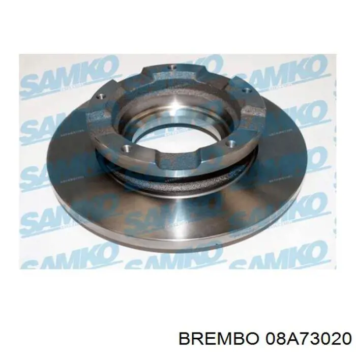 08A73020 Brembo Дискові гальма