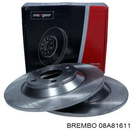 Задні дискові гальма Brembo 08A81611 ціна, від 59.72 USD