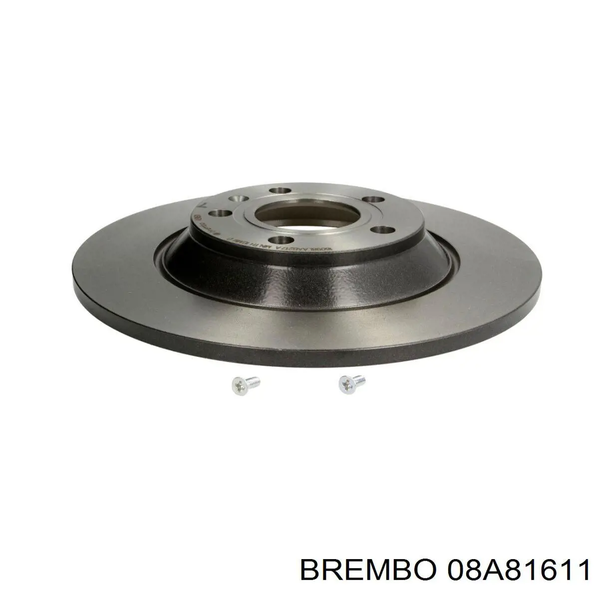 08A81611 Brembo диск гальмівний задній