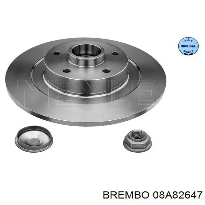 Задні дискові гальма Brembo 08A82647 ціна, від 101.96 USD