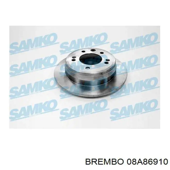 Гальмівні диски 08A86910 Brembo