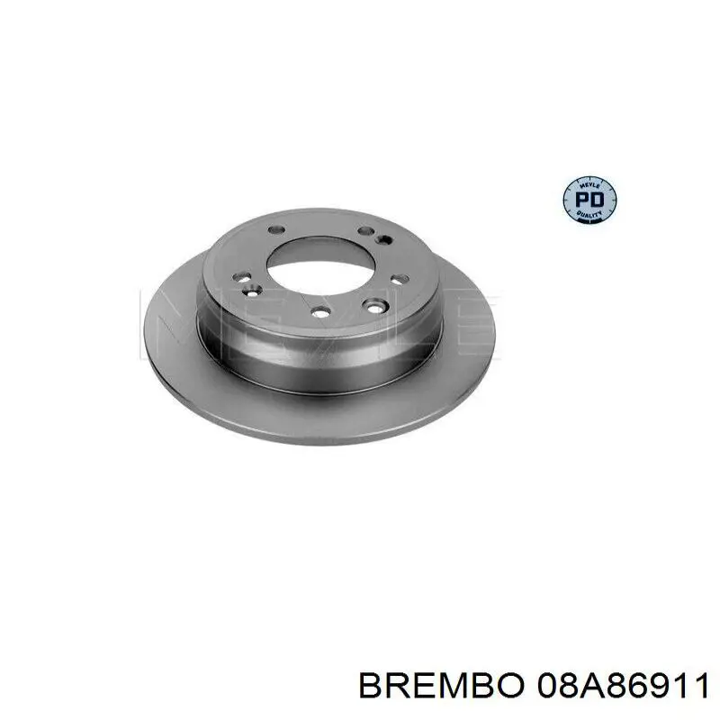 Гальмівні диски 08A86911 Brembo