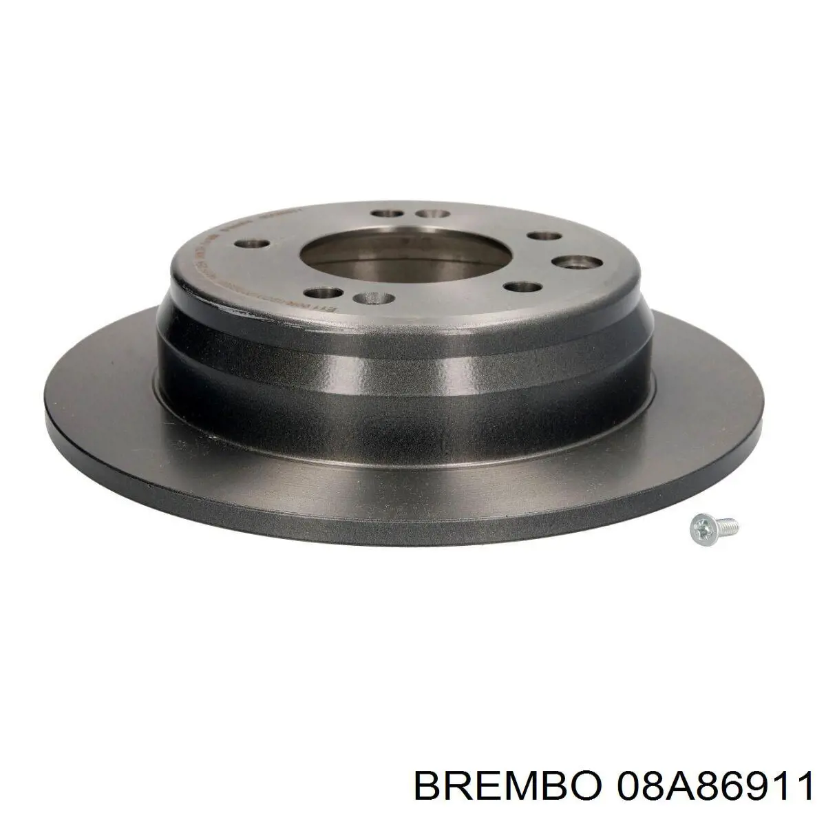 08A86911 Brembo диск гальмівний задній