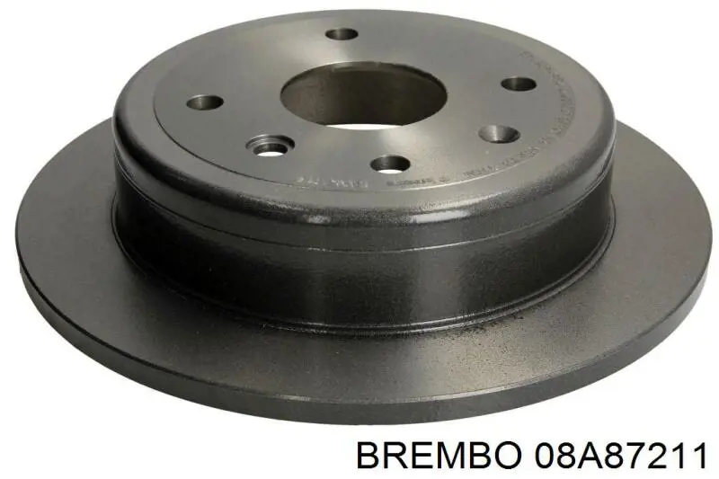 08A87211 Brembo диск гальмівний задній
