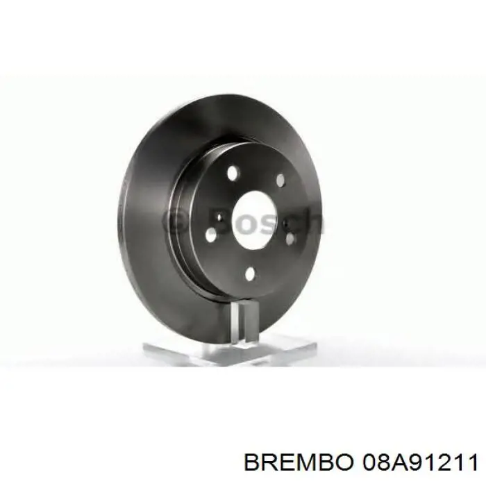 Купити 08A91211 Brembo Диск заднього гальма