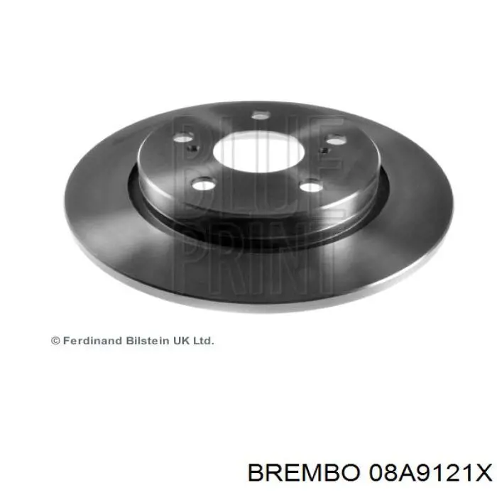 Купити 08A9121X Brembo Диск заднього гальма