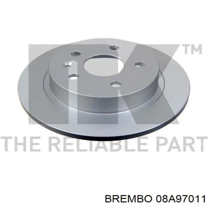 Гальмівні диски 08A97011 Brembo