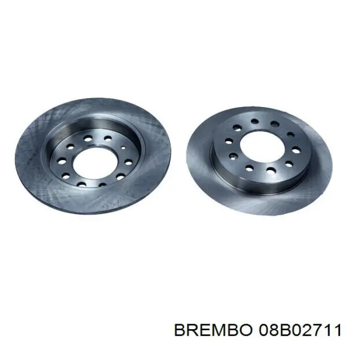08B02711 Brembo Дискові гальма