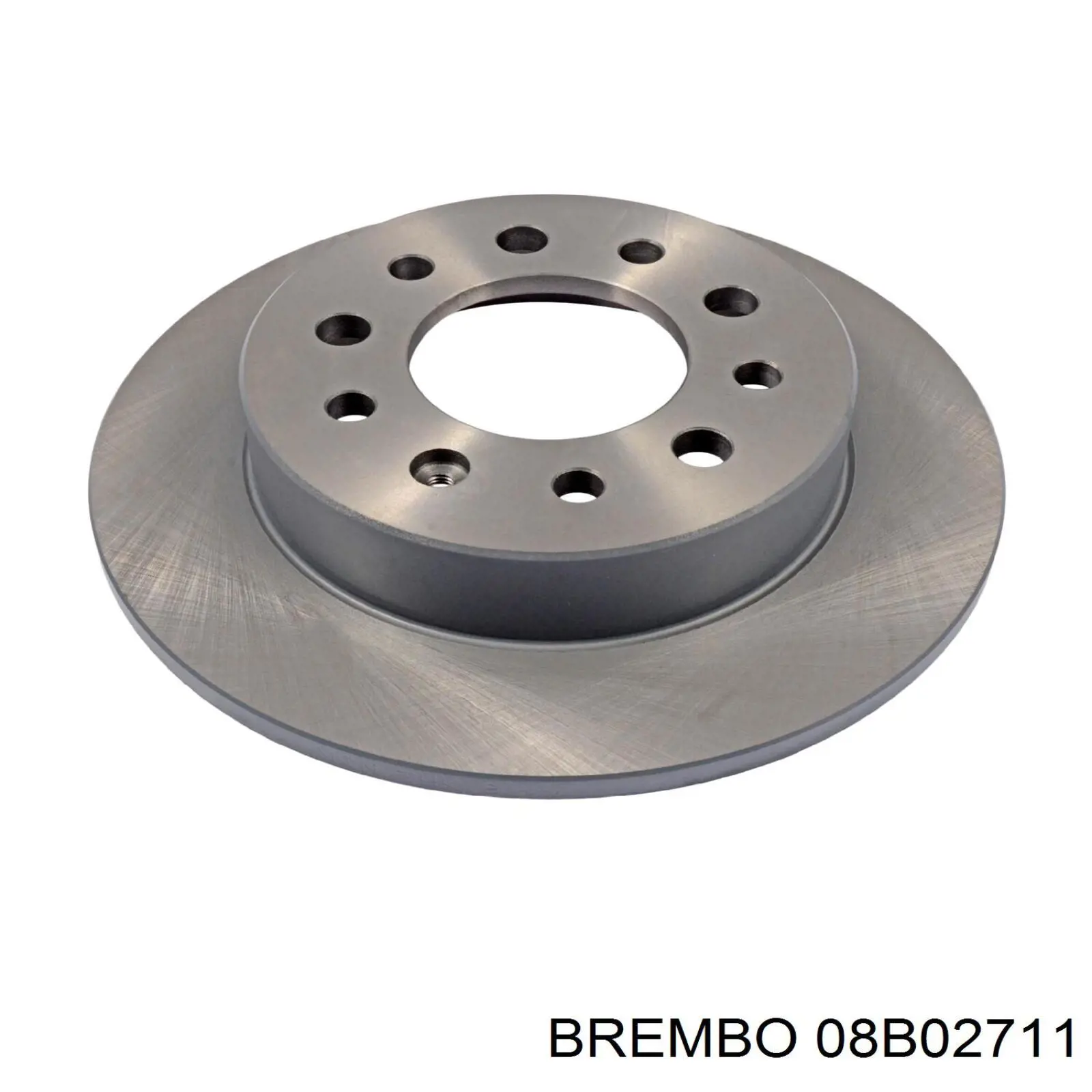 08B02711 Brembo диск гальмівний задній