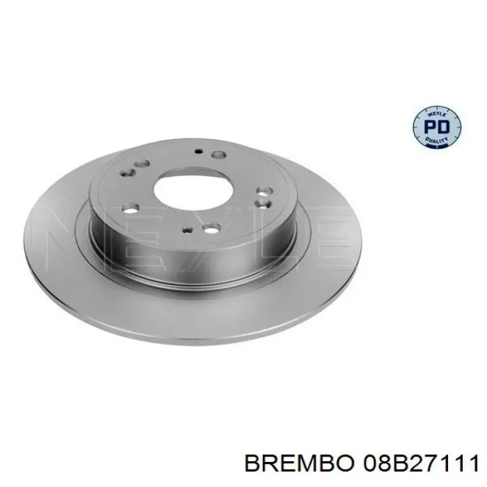 Купити 08B27111 Brembo Диск заднього гальма