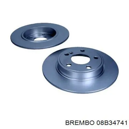 Купити 08B34741 Brembo Диск заднього гальма