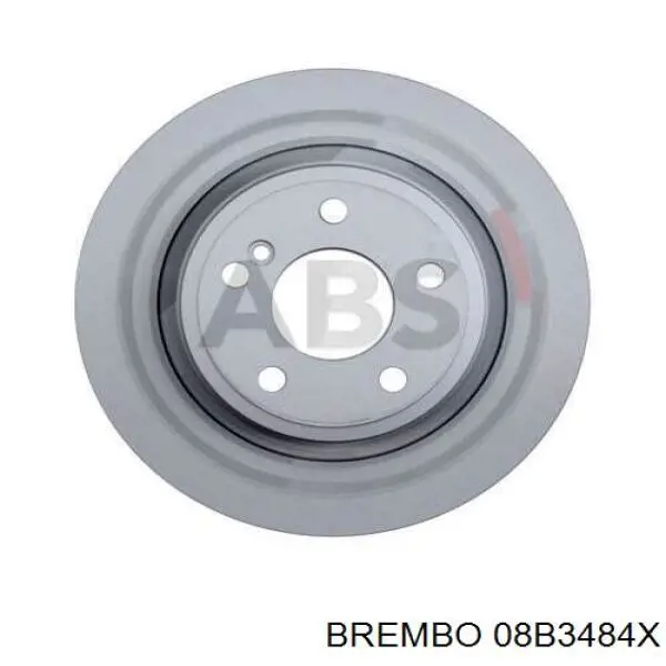 Гальмівні диски 08B3484X Brembo