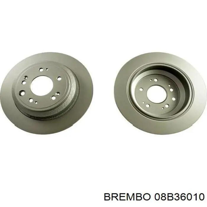08B36010 Brembo диск гальмівний задній