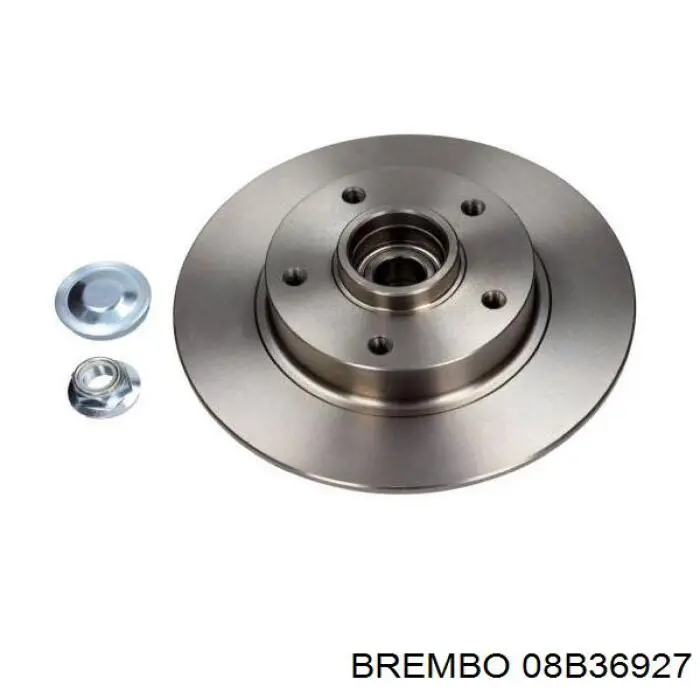 Диск гальмівний задній 08B36927 Brembo