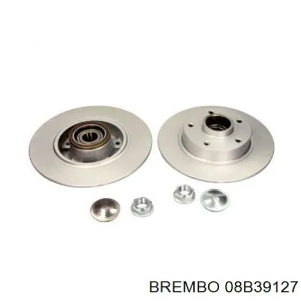 Гальмівні диски 08B39127 Brembo