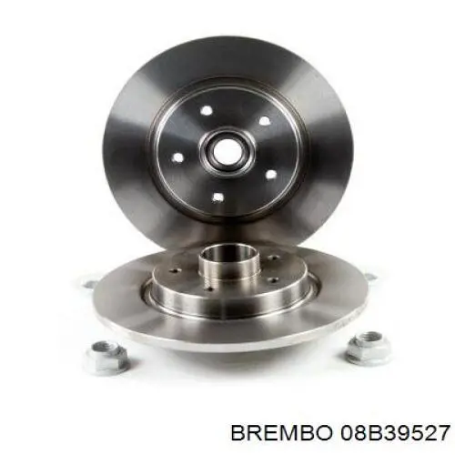 Купити 08B39527 Brembo Диск заднього гальма