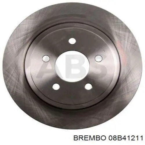 Диск гальмівний задній Brembo 08B41211