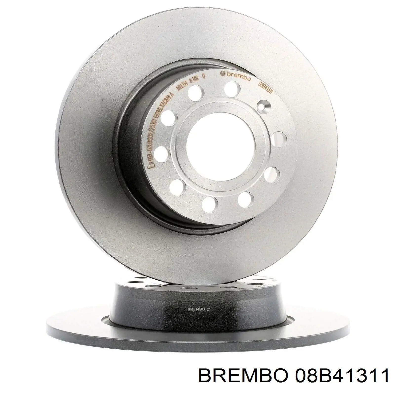 08B41311 Brembo диск гальмівний задній