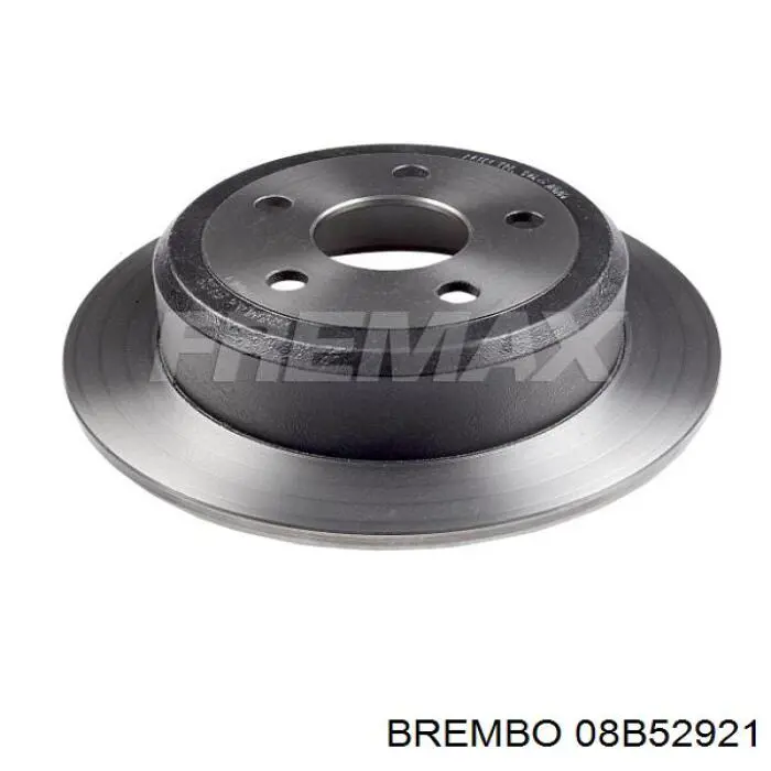08B52921 Brembo Дискові гальма