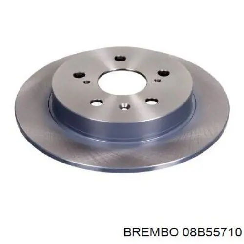 Купити 08B55710 Brembo Диск заднього гальма
