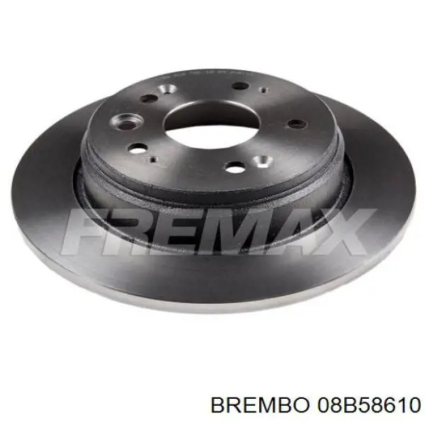 08B58610 Brembo Дискові гальма