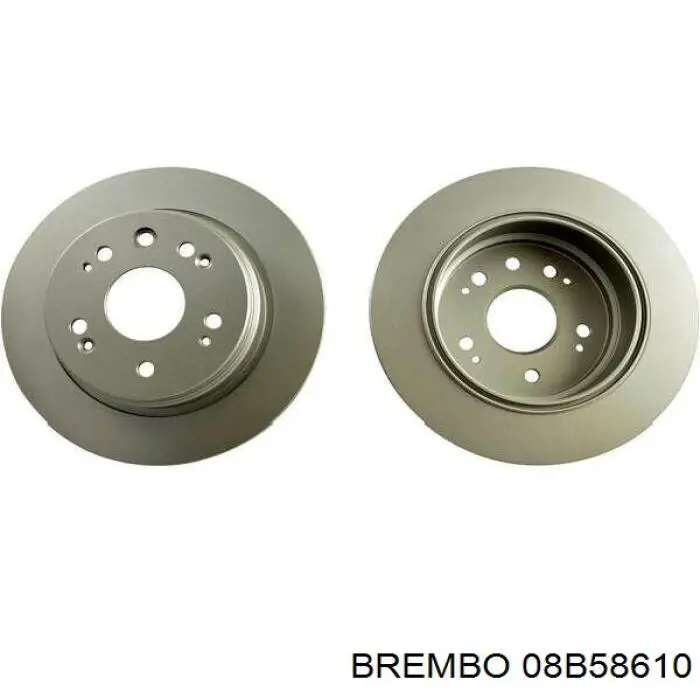 Диск гальмівний задній Brembo 08B58610