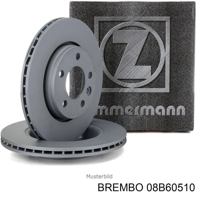Купити 08B60510 Brembo Диск заднього гальма
