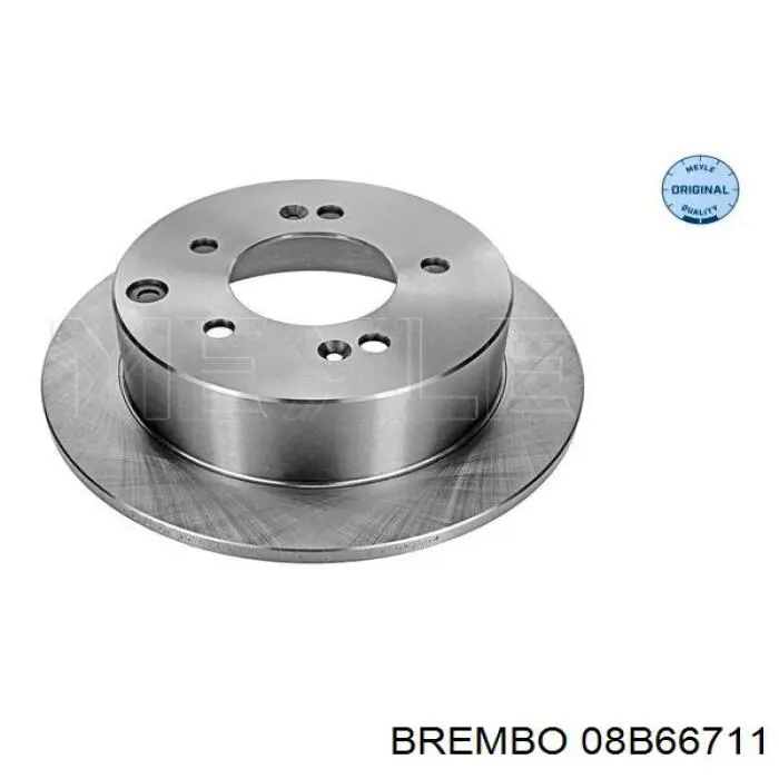 Задні дискові гальма Brembo 08B66711 ціна, від 39.16 USD