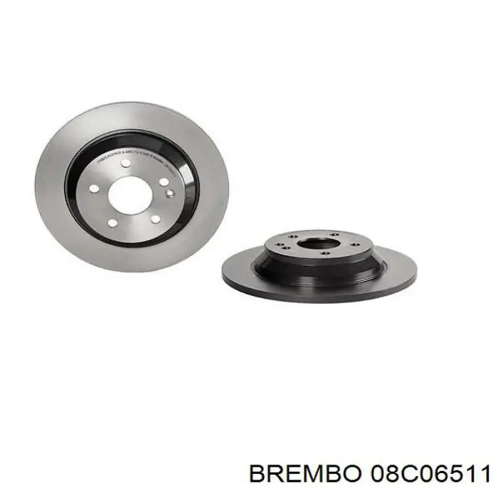 Задні дискові гальма Brembo 08C06511 ціна, від 48.69 USD