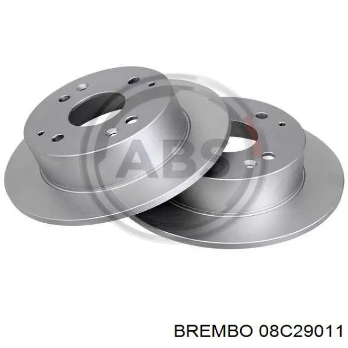 Задні дискові гальма Brembo 08C29011 ціна, від 31.50 USD