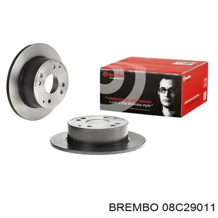 Диск гальмівний задній 08C29011 Brembo