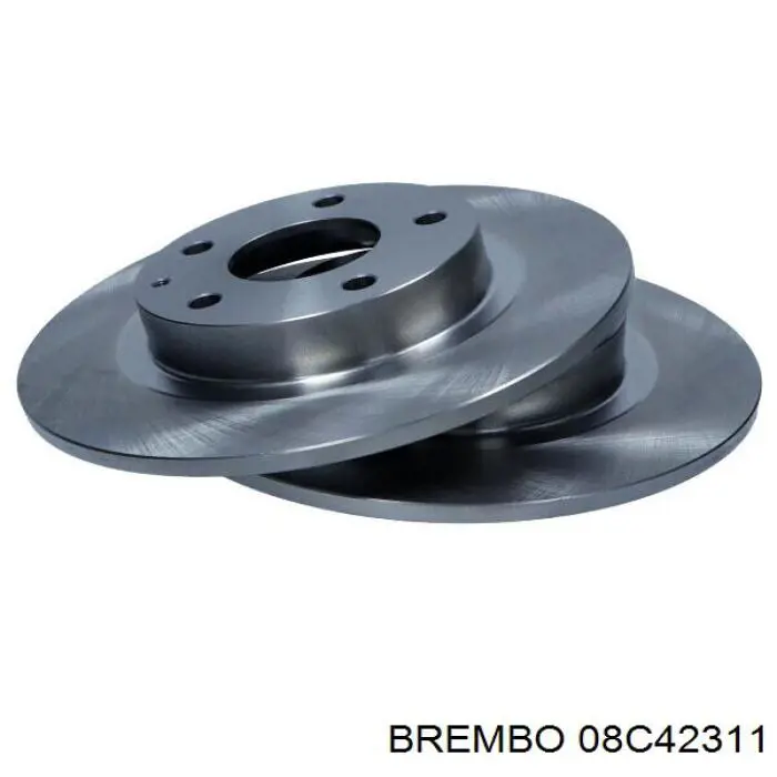 Купити 08C42311 Brembo Диск заднього гальма