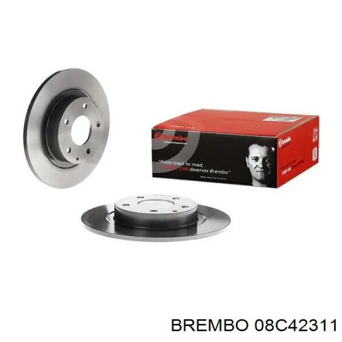 Диск гальмівний задній 08C42311 Brembo