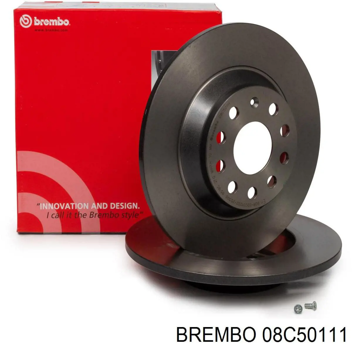 Диск гальмівний задній 08C50111 Brembo