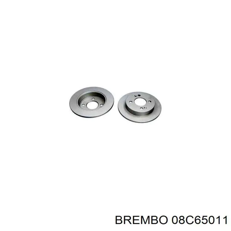 08C65011 Brembo Дискові гальма