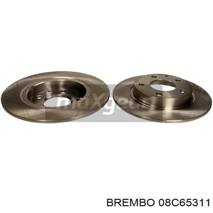 Купити 08C65311 Brembo Диск заднього гальма