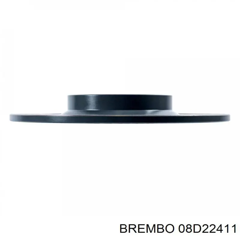 08D22411 Brembo Дискові гальма