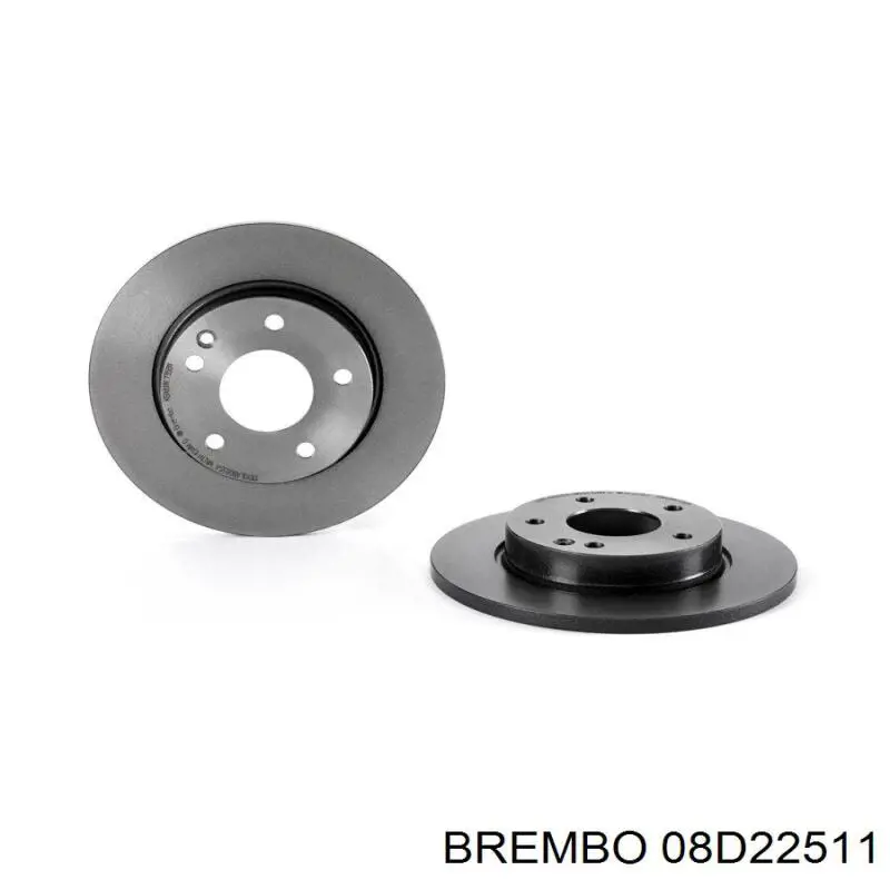 Диск гальмівний задній 08D22511 Brembo