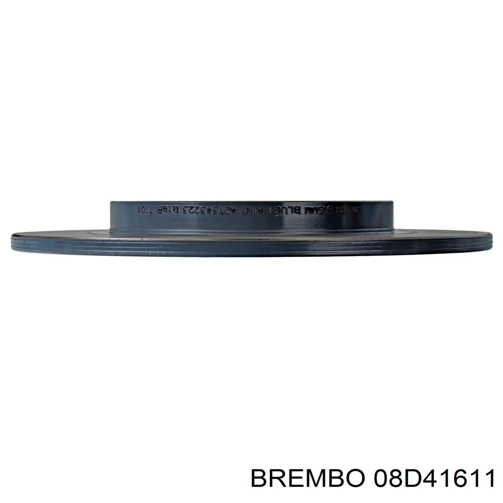 Диск гальмівний задній Brembo 08D41611