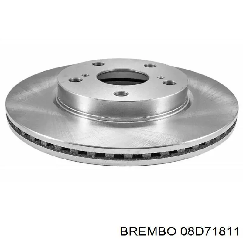 Купити 08D71811 Brembo Диск заднього гальма