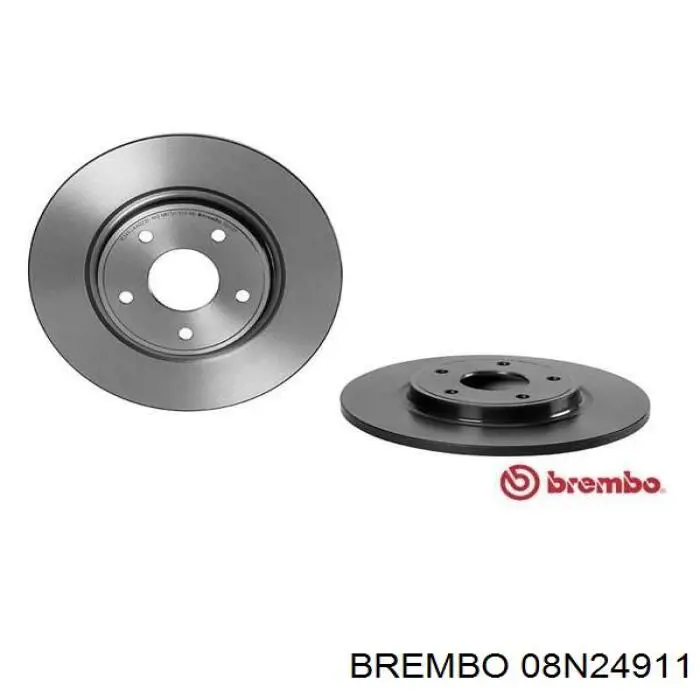 Диск гальмівний задній 08N24911 Brembo