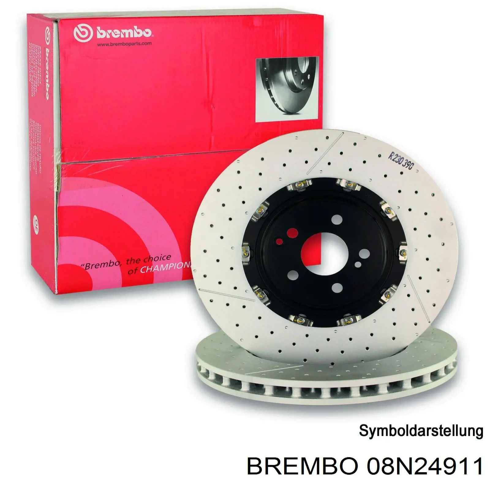 Гальмівні диски 08N24911 Brembo