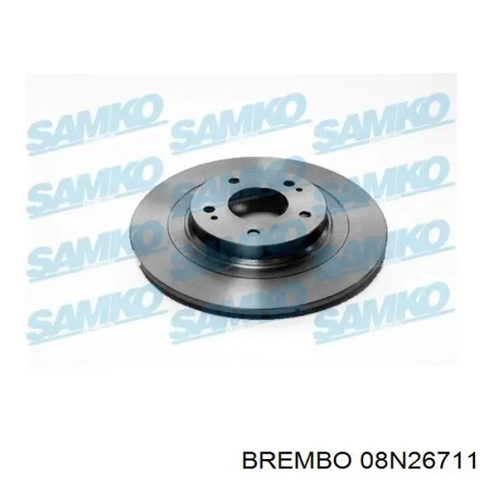 Гальмівні диски 08N26711 Brembo