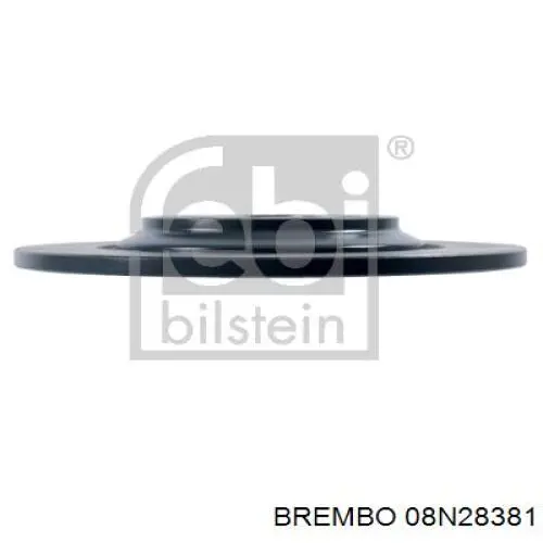 08N28381 Brembo диск гальмівний задній
